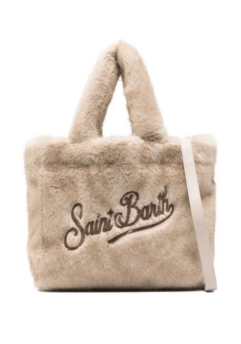 Borsa Media in pelliccia SAINT BARTH | COL0033 COLETTE SOFT FUR00289I 12M18 EMB